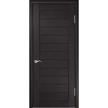 Межкомнатная дверь экошпон Legend ЛУ-21 венге глухая