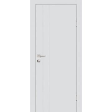 Межкомнатная дверь ПЭТ P-14 агат глухая кромка ABS в цвет полотна