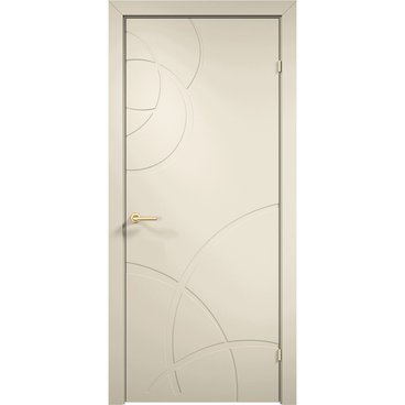 Межкомнатная дверь эмаль Дверцов Тиволи 3 RAL 1013 глухая