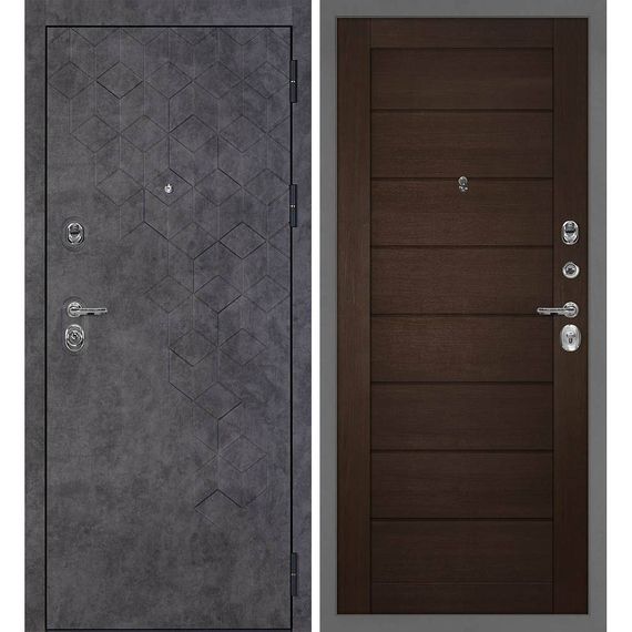 Входная дверь Тетра-126 панель сборная венге