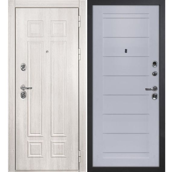 Входная дверь Гера 2 дуб филадельфия крем панель сборная манхэттен