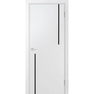 Межкомнатная дверь эмаль Смальта-Лайн 08 RAL 9003 глухая