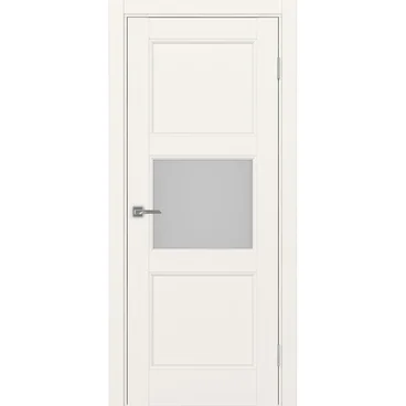 Межкомнатная дверь экошпон Турин Neo 530.121 бежевый со стеклом