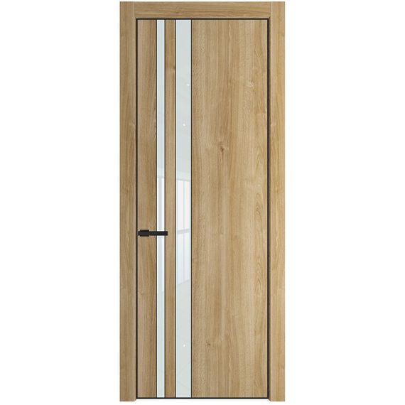 Межкомнатная дверь Profil Doors 20NA дуб карамель остеклённая