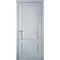 Фото межкомнатной двери экошпон Uberture Perfecto 101 barhat light grey без стекла