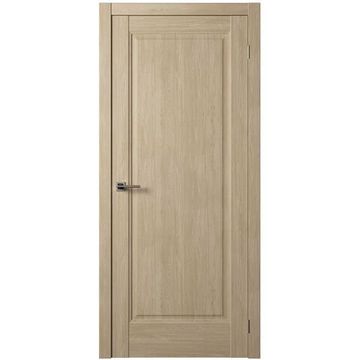 Межкомнатная дверь экошпон Нова 1 дуб натуральный глухая