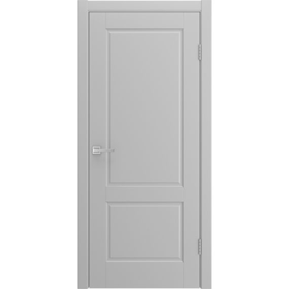 Фото двери Патриция светло-серая эмаль глухая