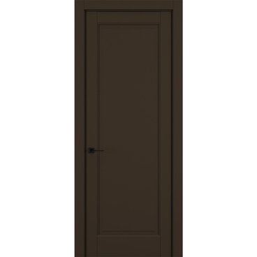 Межкомнатная дверь керамик SC 1 коричневый глухая