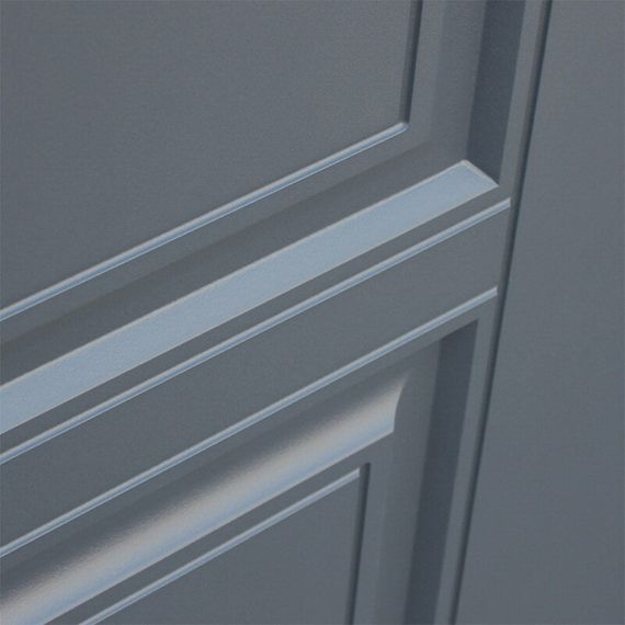 Входная дверь Гермес Неоклассика белая внутри