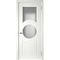 Межкомнатная дверь эмаль Блэйд-8 белая со стеклом