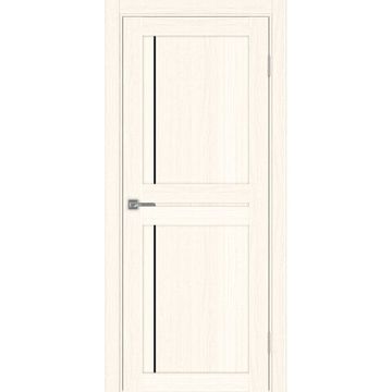 Межкомнатная дверь экошпон Турин 523АПП.111 ясень светлый с молдингом