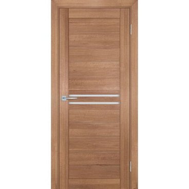 Межкомнатная дверь экошпон Мариам Техно-739 миндаль стекло сатинат белый