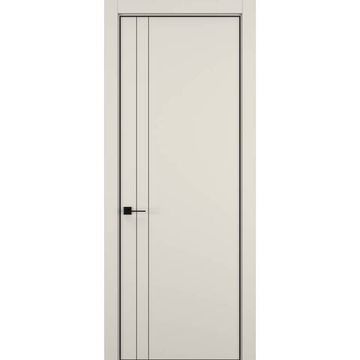 Межкомнатная дверь керамик MN 4 жемчужный глухая