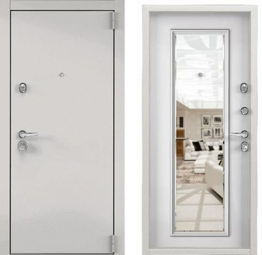 Входная стальная дверь Torex Super Omega 100 колоре бьянко SO-KB-5 СТ милк матовый