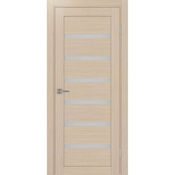 Межкомнатная дверь экошпон Турин 507.12 белёный дуб остеклённая
