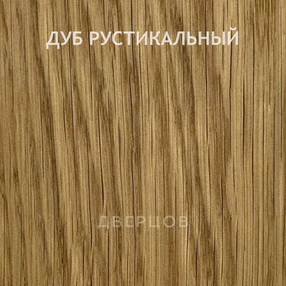 Межкомнатная дверь массив дуба без сучка Дверцов Кастро остеклённая