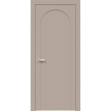 Межкомнатная дверь эмаль Венеция капучино глухая