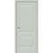 Фото межкомнатной двери эмалит Прима-2 grey matt глухая