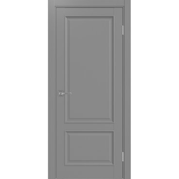 Межкомнатная дверь Тоскана багет 640.11 серый глухая