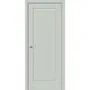 Фото межкомнатной двери эмалит Прима-10 grey matt глухая