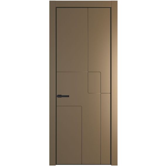 Межкомнатная дверь 3PA перламутр золото глухая