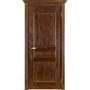 Межкомнатная дверь массив дуба ОКА Виктория античный орех глухая