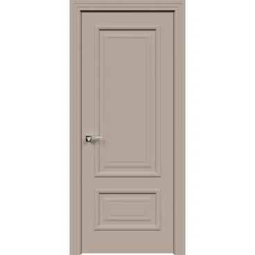Межкомнатная дверь эмаль Прованс 2 капучино глухая