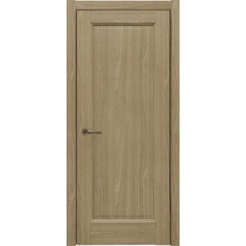 Межкомнатная дверь экошпон ДП-H11 дуб натуральный глухая