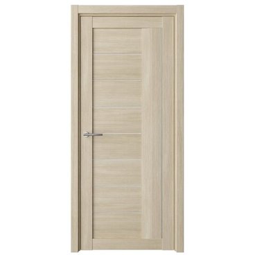 Межкомнатная дверь Марсель эко-шпон лиственница мокко со стеклом