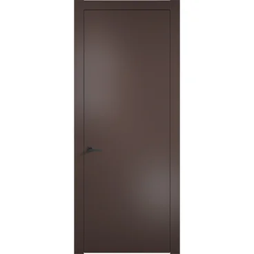 Межкомнатная дверь эмаль Дверцов Мона RAL 8017 глухая