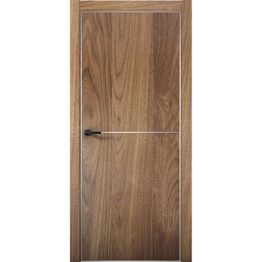 Межкомнатная дверь Плутоний 2 орех пекан глухая