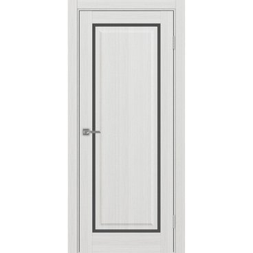 Межкомнатная дверь Тоскана 601С.21 ясень серебристый со стеклом