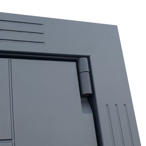 Входная дверь Гермес Неоклассика белая внутри