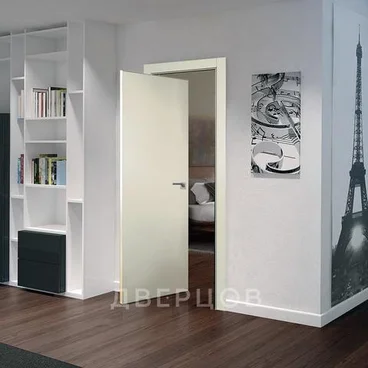 Поворотная дверь 1PA кремовая магнолия