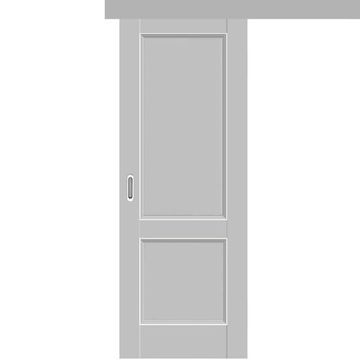 Раздвижная одностворчатая дверь Кобальт 25 манхэттен глухая