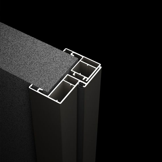 Алюминиевая коробка К-10 без добора