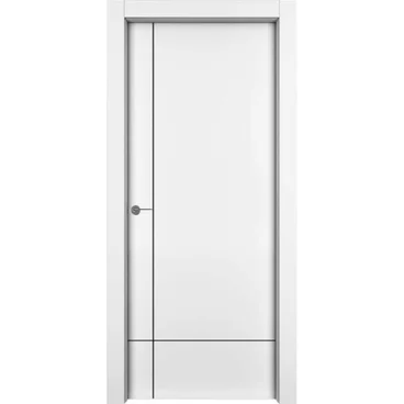 Межкомнатная дверь эмаль 1001 M3 белая глухая