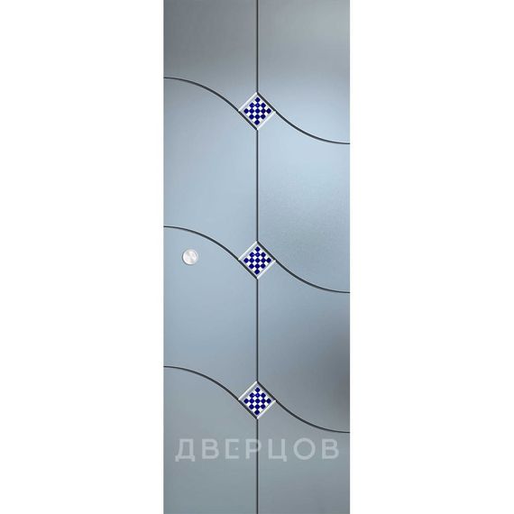 Фото стеклянной раздвижной двери Патриция