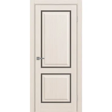 Межкомнатная дверь Тоскана 602С.2121 ясень перламутровый со стеклом