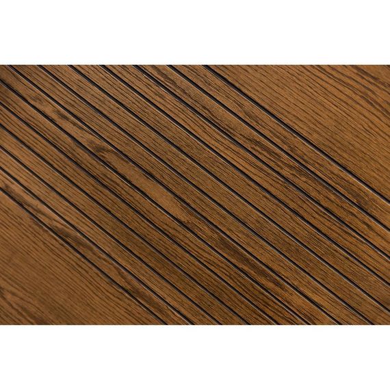 Межкомнатная дверь массив дуба шпон ясеня Флэт-2 дуб рустикальный глухая