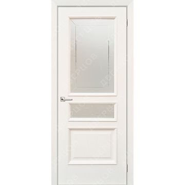 Межкомнатная дверь шпон Асти ясень карамельный остеклённая