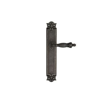 Ручка на планке для межкомнатной двери Olimpo PL97 античное серебро