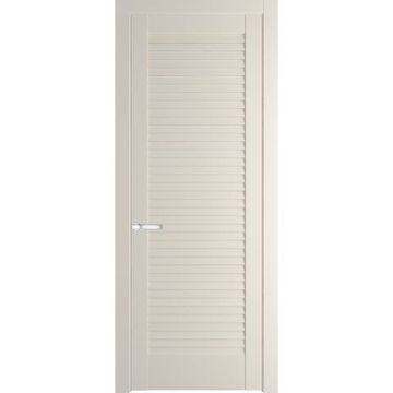 Межкомнатная дверь 1.10P кремовая магнолия глухая