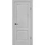 Межкомнатная дверь экошпон ДП-H12 silver gray глухая