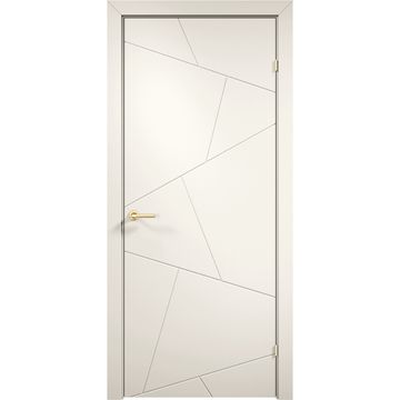 Межкомнатная дверь эмаль Дверцов Тиволи 2 RAL 9010 глухая