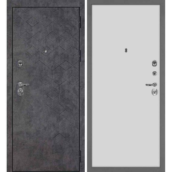 Входная дверь Тетра-126 панель гладкая агат