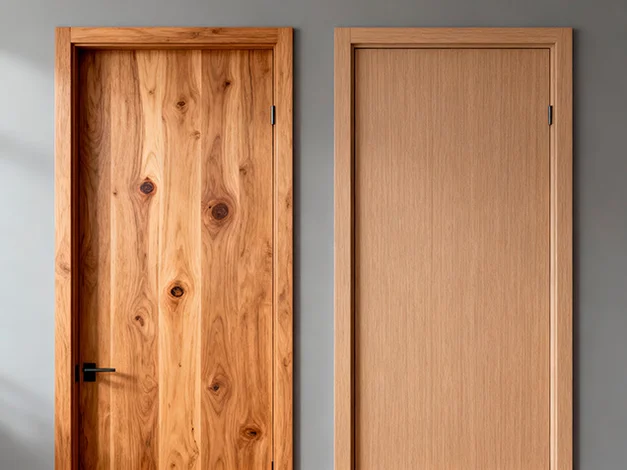 Сравнение дверей из массива и экошпона: что выбрать для квартиры