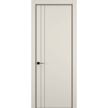 Межкомнатная дверь керамик MN 4 жемчужный глухая