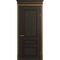 Межкомнатная дверь массив ясеня Viporte Рим шоколад глухая