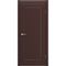 Фото двери Аморе коричневая эмаль RAL 8016 глухая